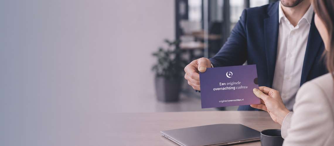 Origineel Overnachten Giftcard - Ook het ideaale relatiegeschenk