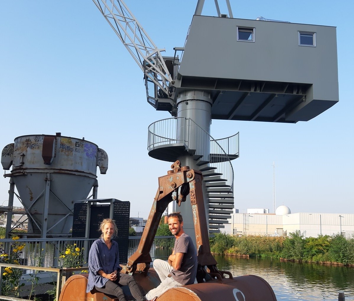 Bijzonder overnachten in een Havenkraan